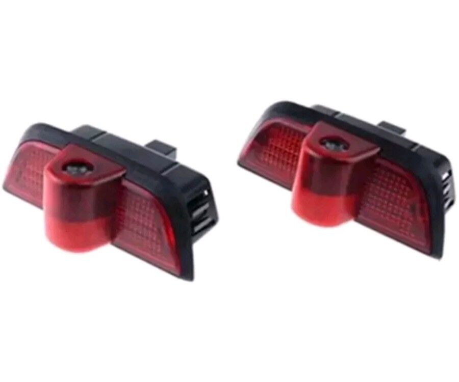 2x LED COURTOISIE AMG PORTE PROJECTEUR LOGO MERCEDES BENZ CLASSE C W204 S204 - Foto 2 di 2