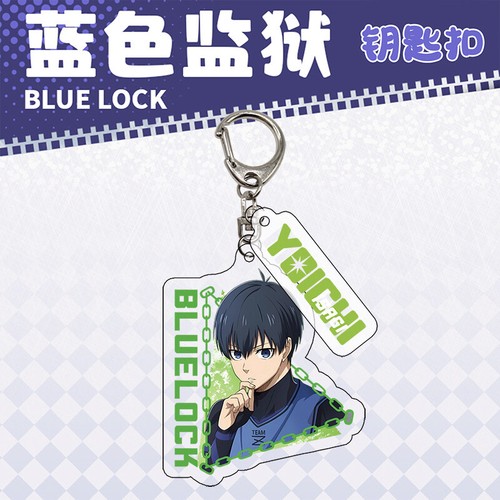 BLUE LOCK Isagi Yoichi Pendant Keychain Accessory Animation Gift Cute Collect - Picture 1 of 2