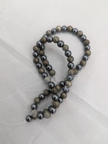 Pyrite Gemstone Beads, Coated And Uncoated, Choose Your Beads - Picture 15 of 23