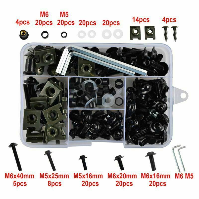 Complete Fairing Bolts Screws Kit for Suzuki GSXR600 GSXR750 1000 GSX1300R SV650 image