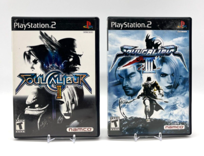 Soul Calibur II & Soul Calibur III (Playstation 2, PS2
