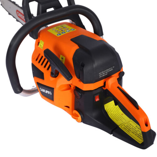 20-Inch 52cc Gasoline Chainsaw, 2-Cycle EPA Compliant, Oregon Bar & Chain - Picture 6 of 20