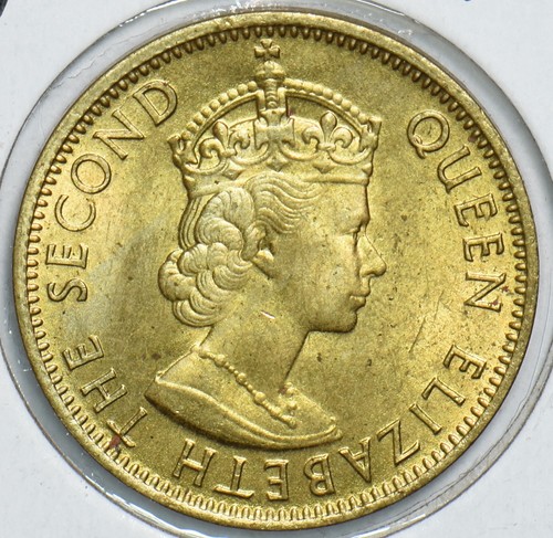 Jamaica 1964 1/2 Penny 153849 combine shipping - Picture 2 of 3