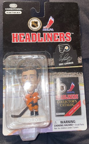 1997 ERIC LINDROS NHL Philadelphia Flyers Corinthian Headliners Action Figure - Picture 1 of 2