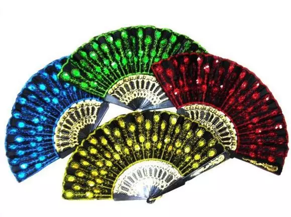 Novelty on sale hand fans