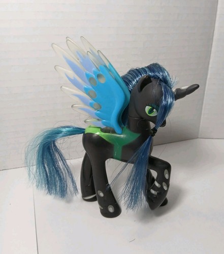My Little Pony G4 Brushable Queen Chrysalis Changeling Black Blue MLP Unicorn