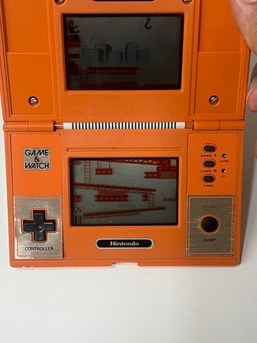 DONKEY KONG DK-52 1982 Nintendo Juego y Reloj Multi Pantalla Bonito y Limpio - Imagen 12 de 20