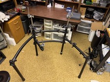 Roland MDS-9 V-Drum Rack Fully Loaded, 2 Cymbal Arms, 4 Pad Mounts - 110425
