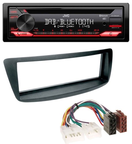 JVC CD DAB USB Bluetooth MP3 Autoradio für Toyota Aygo (AB1, 05-14) - Bild 1 von 7