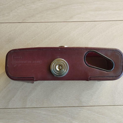 RARA custodia fotocamera CONTAX RTS originale Deluxe vera pelle L604 vintage - Foto 5 di 7