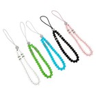 5 stücke Handy Handgelenk Lanyard Perlen Handy Lanyard Strap Telefon Charme
