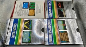 INTELLIVISION LOT OF 16 (CIB)COMPLETE IN THEIR BOXES CLEANED & TESTED 3/11/26 VG
