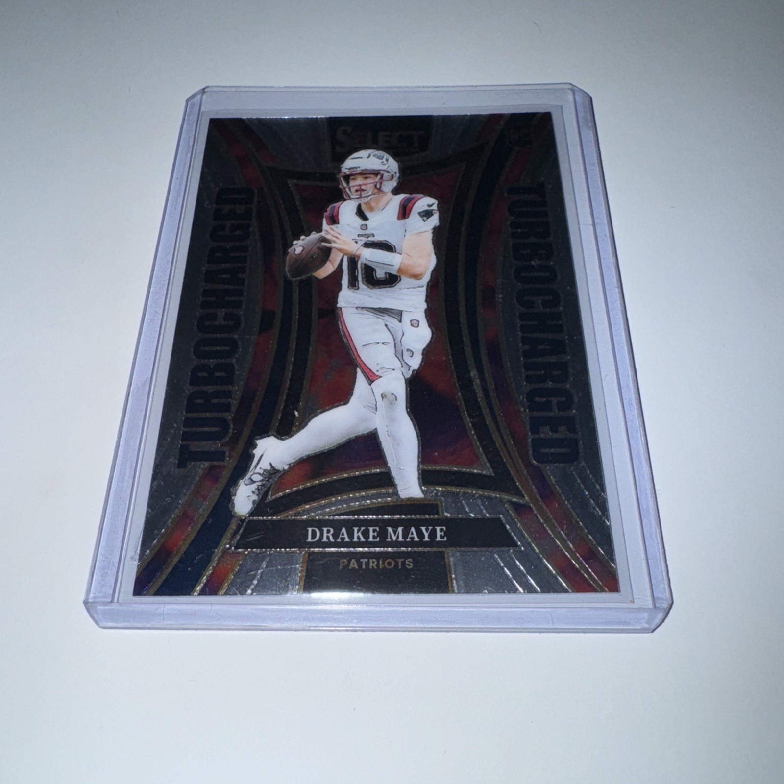 2024 Panini Select - Turbocharged Drake Maye #24 (RC)
