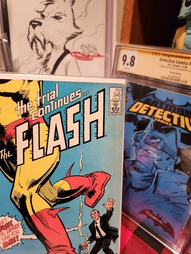 Flash #346 REVERSE FLASH Mark Jewelers Insert Variant VF+ Nice - Picture 5 of 13