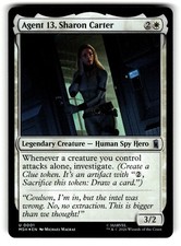 1-Agent 13, Sharon Carter-U Foil NM-Marvel Super Heroes (MSH)