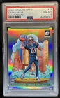 2024 Panini Donruss Optic Drake Maye Downtown! RC Rookie SSP #13 Patriots PSA 8