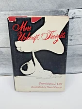 Stanislaw J. Lec More Unkempt Thoughts Aphorisms Book 1968 HC/DJ Rare