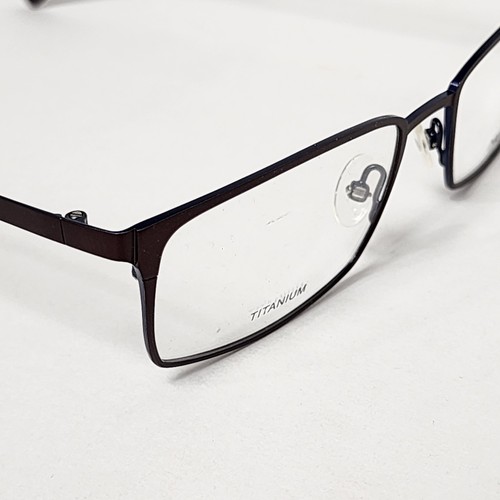 Gafas rectangulares de titanio ultraligeras para hombre MODO 4216 en marrón | 55 mm - Imagen 5 de 17
