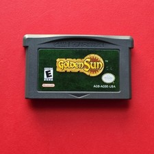 Game Boy Advance Golden Sun Nintendo GBA Handheld RPG Authentic Saves Cleaned