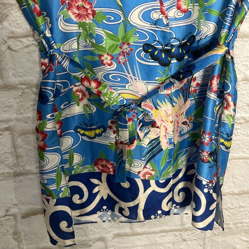 NWOT ZARA PRINTED KIMONO WITH BELT SIZE L.#P4 - Picture 13 of 21