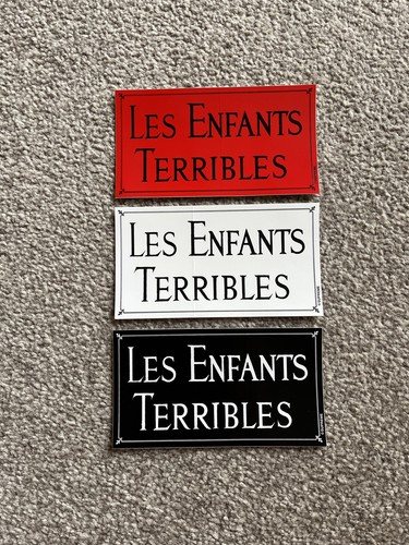 Supreme FW12 Les Enfants Terribles Sticker Set