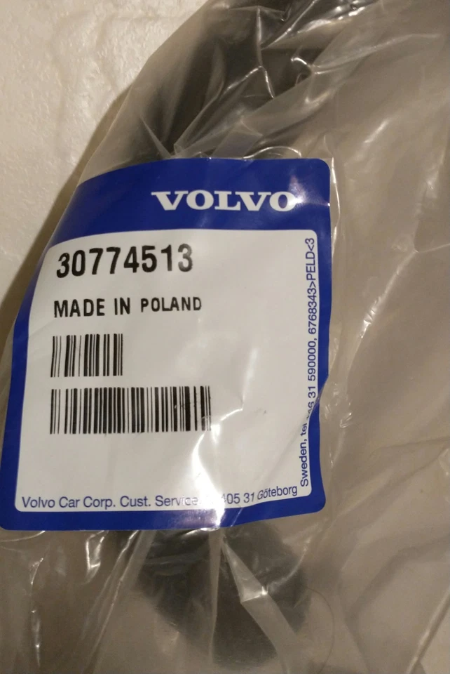 正品沃尔沃 S60 S80 V60 V70 XC60 XC70 XC90 冷却液回流软管 30774513 OE 原始设备制造商 — 第 4/4 张图片