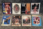 Lot Of 8 Vintage MICHAEL JORDAN Chicago Bulls Basketball Cards : THE GOAT!