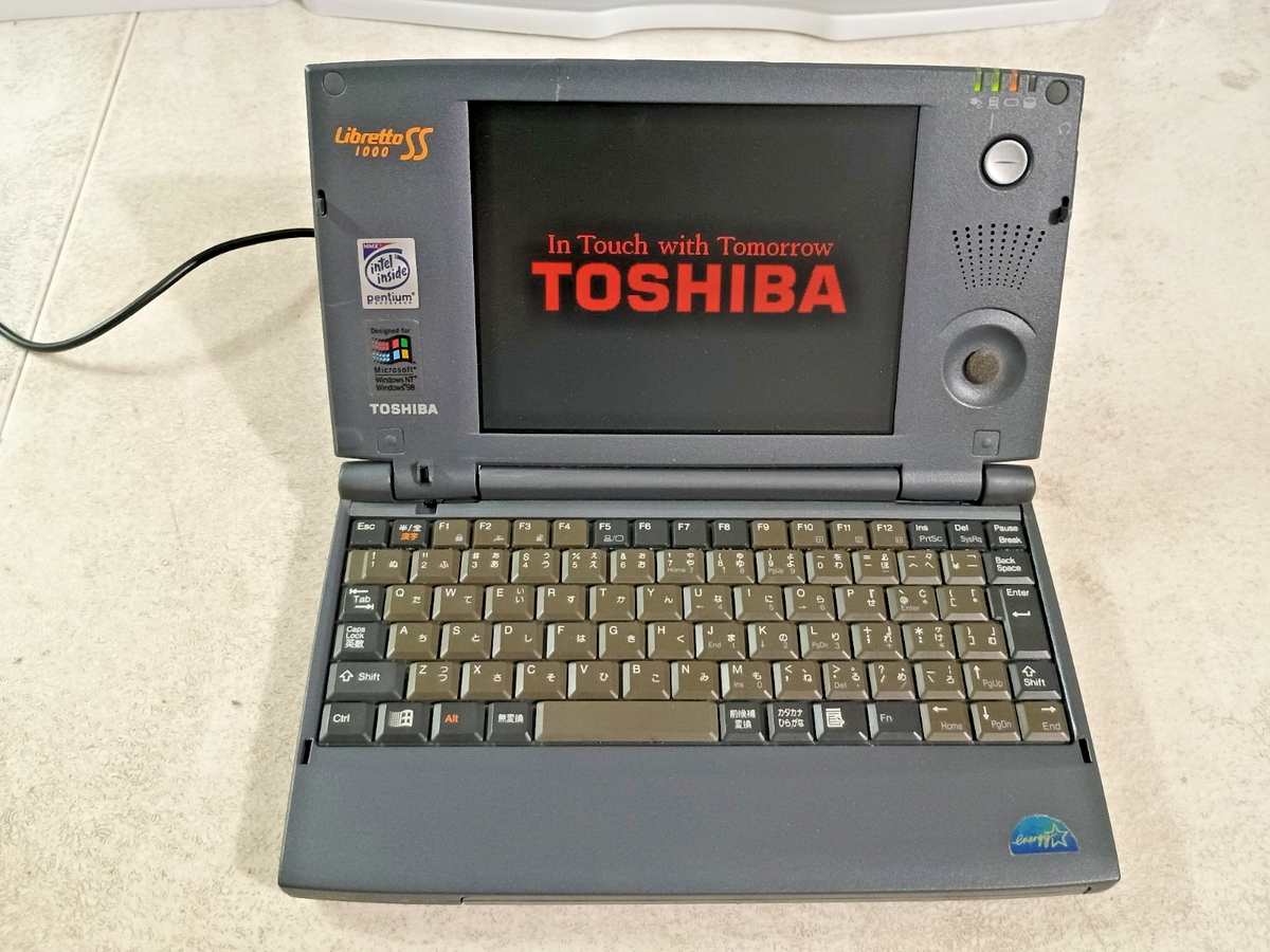 Toshiba Libretto SS1000 Intel 166MHz MMX 32 MB RAM *PARTS/REPAIR