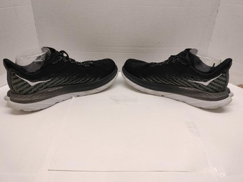 Scarpe Hoka Mach 5 uomo taglia 10d nero bianco sneakers running Profly leggere - Foto 3 di 7