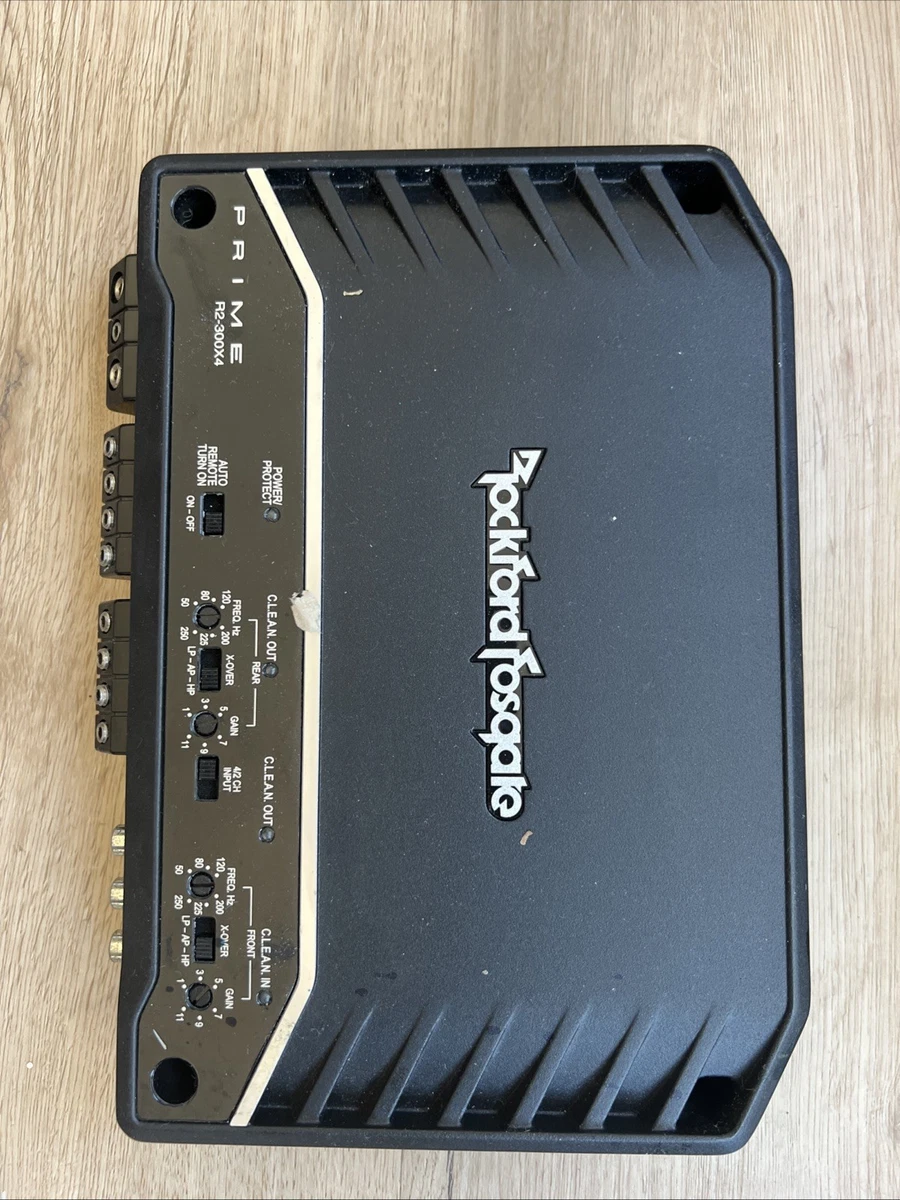 Rockford Fosgate 300X4 Car Audio Amplifiers for sale | eBay