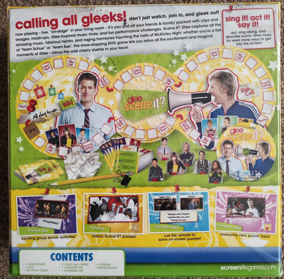 Glee Scene It High School Musical DVD Game Sing it! Act it! Say it!  - Image 2 of 3