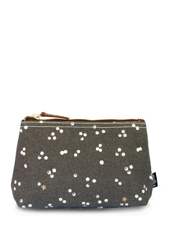 Bolsa de viaje mediana de lona reciclada, Nochi, gris - Imagen 1 de 9