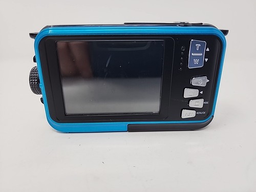 Cámara digital CE FC impermeable 3m/10ft azul con batería PROBADA - Imagen 7 de 11