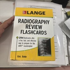 LANGE Radiography Review Flashcards by D. A. Saia (2015, Book, Other)