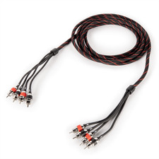 MTX TL39-4 ThunderLink 3-Series 4 Channel 9ft RCA Cable Hi-Flex OFC Wire
