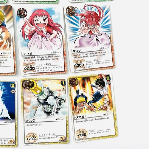 ZATCH BELL Gash Bell The Card Battle 2003 Lote 20 tipos B Brago Jerez Japonés - Imagen 5 de 6