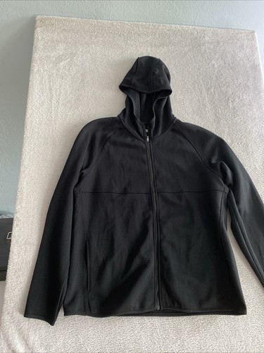 Uniqlo Full Zip Dry Hoodie Damen XL schwarz leicht Stretch UV-Schutz  - Bild 2 von 9