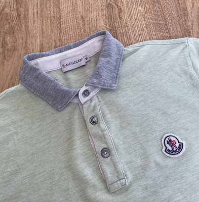 トップス MONCLER MAGLIA POLO MANTICA CORTA Moncler Maglia Polo Manica Corta Shirt/S/Cotton/Black | eBay