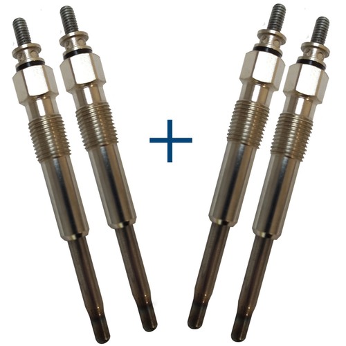 4 Glühkerzen vorgesehen für Peugeot 106 1.5 Diesel - 9651029880 - Bild 4 von 4