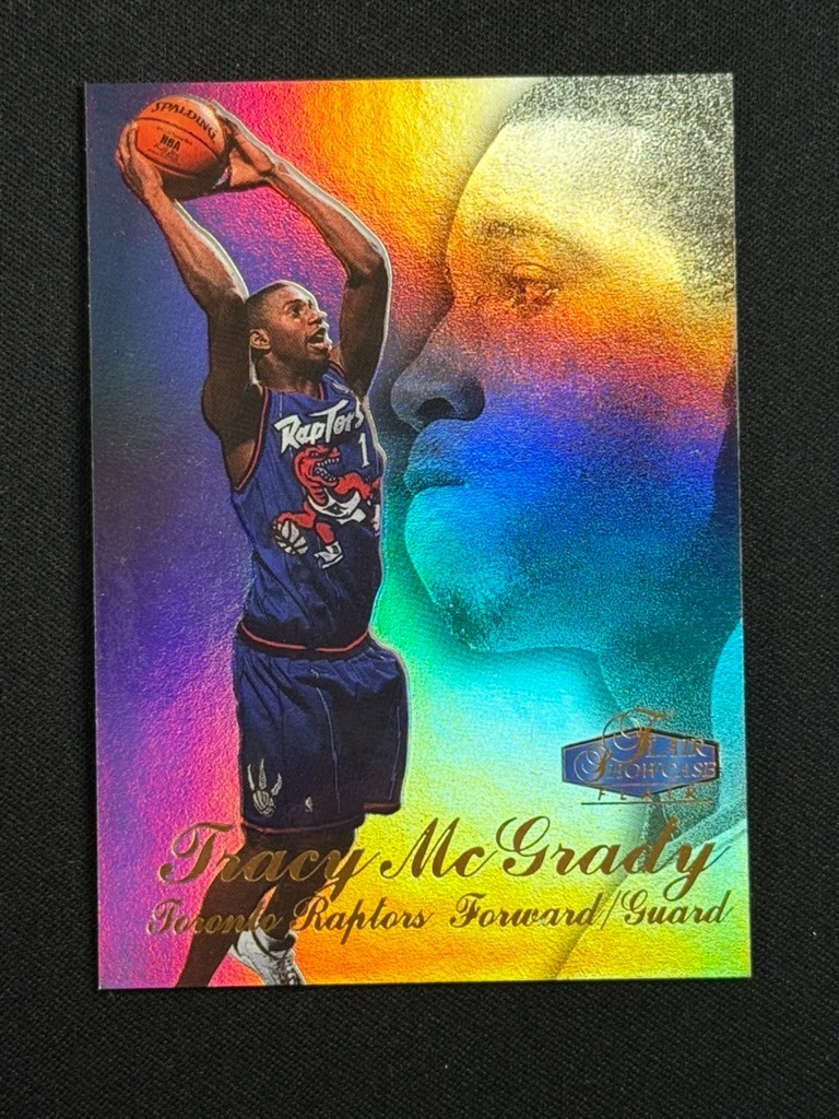 1997-98 Flair Showcase Tracy McGrady Row 3 Rookie Toronto Raptors