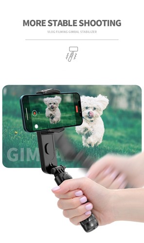 Mini Steadicam Tête Les Deux Selfie Support Stabilisateur Vertical Horizontal Tir - Photo 7 sur 26