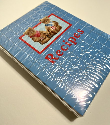 Vintage 1980s - Recipe 3 Ring Binder Teddy Bears - 10.5" x 8" - Picture 6 of 7