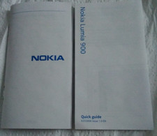 Nokia Lumia 900 Instructions, Quick Guide and Ear Plugs
