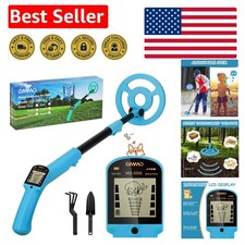 Adjustable Kids Metal Detector 27.5  -37.8  with LCD Display - Fun Treasure Hu...