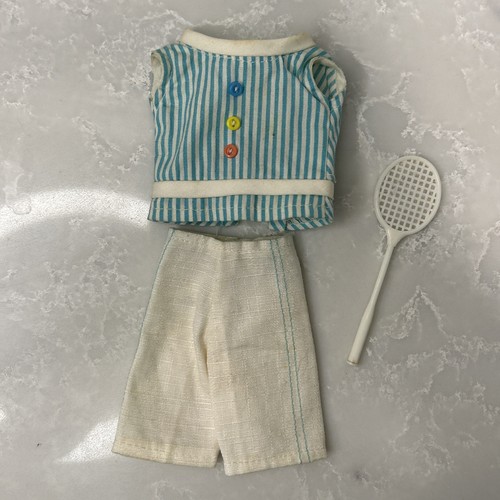 De Colección Tammy Muñeca Conjunto Raqueta Club 9052-2 Camisa Pantalones Cortos Raqueta - Imagen 2 de 8