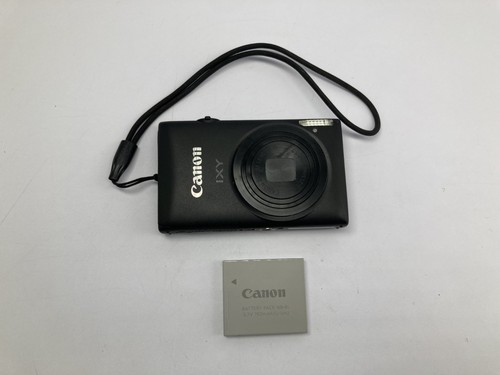 Excellent Canon IXY 410F PowerShot ELPH 300 HS IXUS 220 HS 12.1MP Black 2296 - Picture 15 of 23