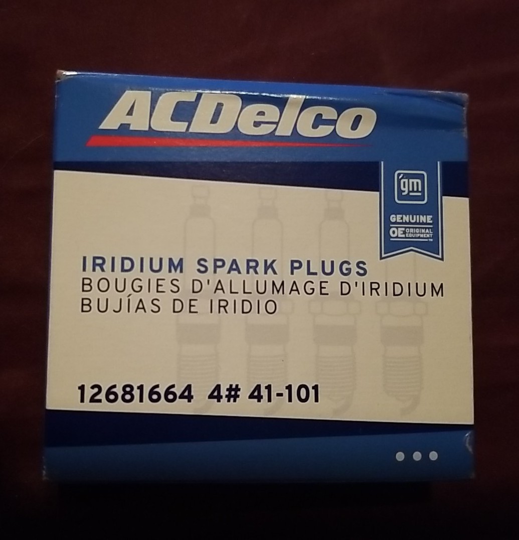 Lot Of 4 GM OEM Spark Plug-Iridium ACDelco Pro 41-101 12681664 New NIB AC Delco