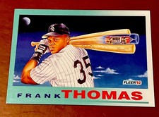 1992 Fleer - Pro Visions Time Bomb Frank Thomas #712 Chicago White Sox MLB HOF