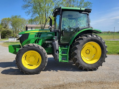 #ad 2017 John Deere 6130R 4wd 12 speed tranny 8400 hours 130 hp $46500.00