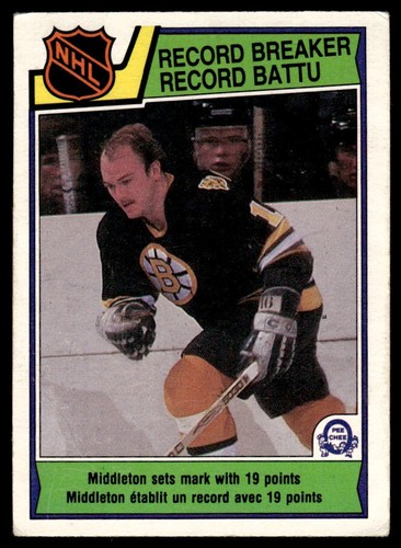 1983-84 O-Pee-Chee **C** Rick Middleton Boston Bruins #214